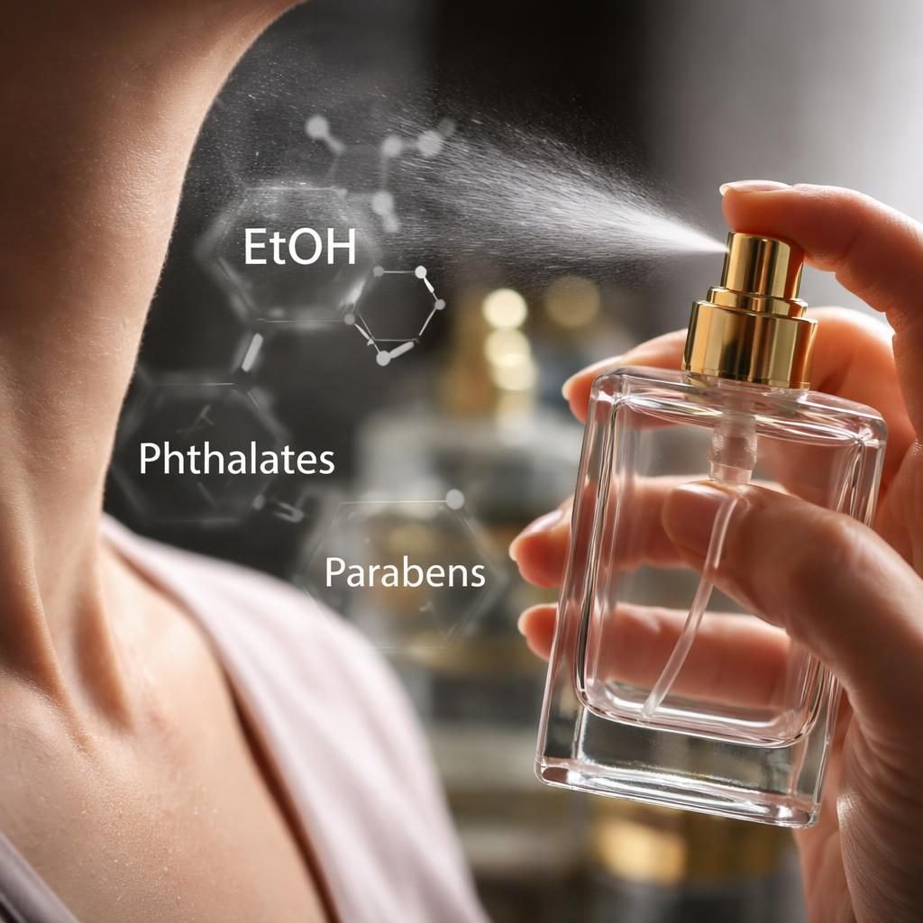 Salud CDMX advierte sobre aplicación de perfume en el cuello por posible absorción de químicos