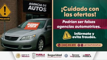 SSP de Puebla alerta sobre fraudes con falsas agencias de vehículos en redes sociales