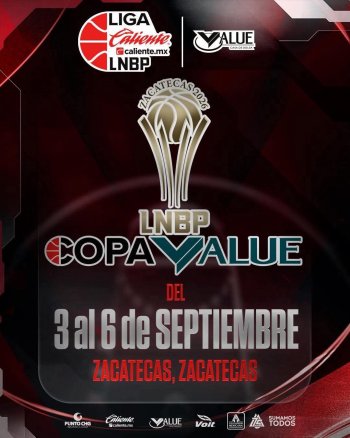 Zacatecas será sede de la Copa Value 2026 de basquetbol, anuncia Gobernador David Monreal