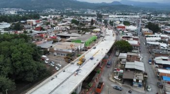 Distribuidor vial La Hielera en Uruapan abrirá este febrero, beneficiando a más de 350 mil habitantes