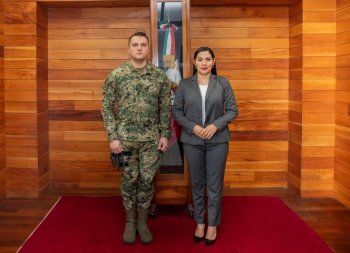 Gobernadora de Colima designa a Teniente Fabián Ricardo Gómez como nuevo titular de Seguridad Pública