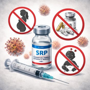 Vacunación contra el sarampión: ¿Quiénes NO deben recibir la vacuna SRP?