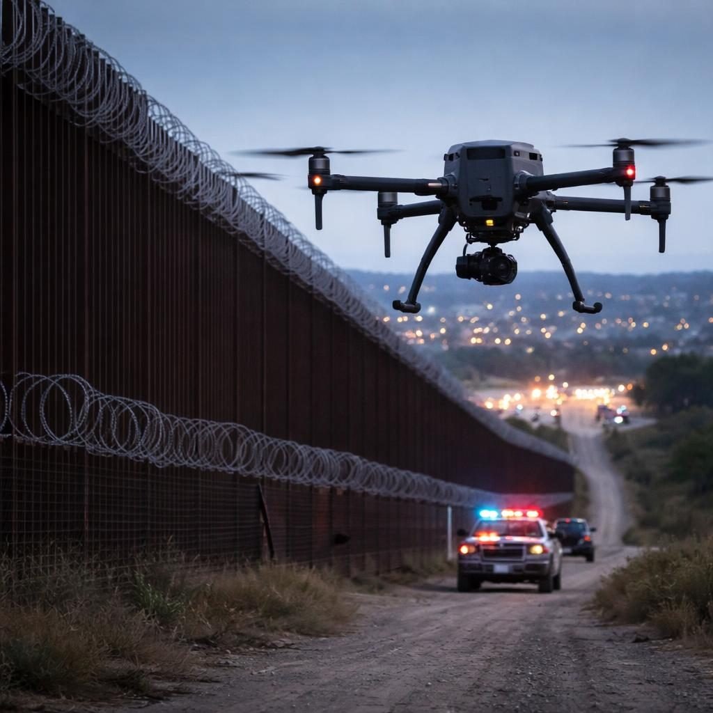 Sheinbaum desconoce uso de drones en frontera tras cierre de aeropuerto en Texas por incursi&oacute;n de c&aacute;rteles