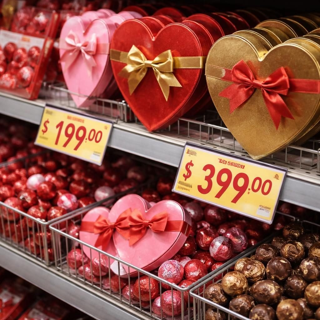 Profeco detecta diferencias de hasta el 100% en precios de chocolates para D&iacute;a del Amor y la Amistad