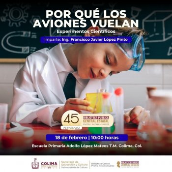 Biblioteca Pública Central de Colima celebra 45 aniversario con programa cultural gratuito