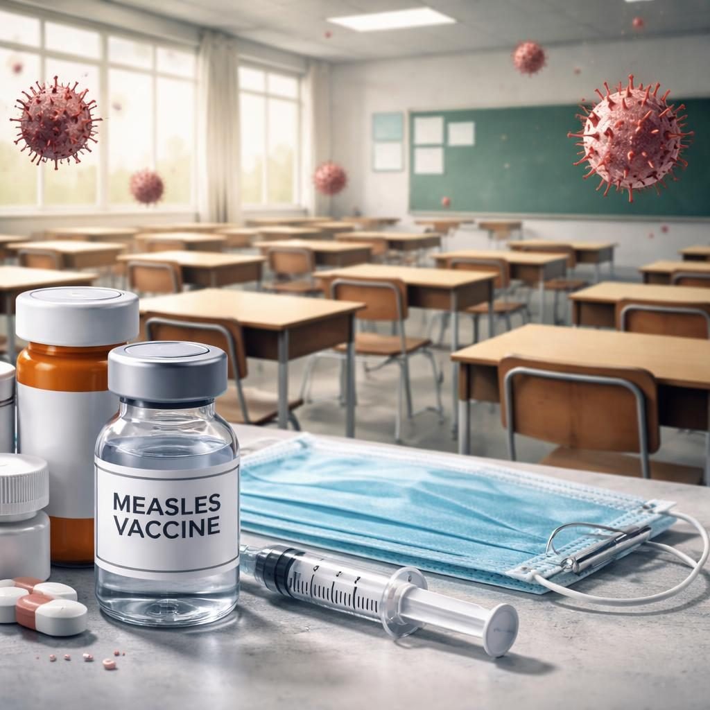 Especialista descarta cierre de escuelas y pide vacunaci&oacute;n masiva ante brote de sarampi&oacute;n