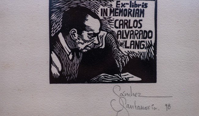 Inauguran exposici&oacute;n 'Ex-Libris' en la Biblioteca de las Artes del Cenart