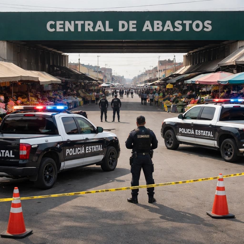 Refuerzan seguridad en Central de Abastos de San Luis Potos&iacute; tras agresi&oacute;n a polic&iacute;as