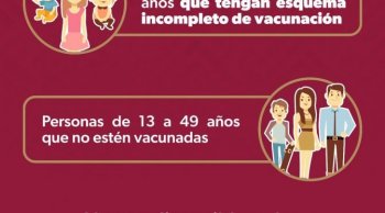 SSM Michoacán llama a completar esquema de vacuna SRP en población de 6 meses a 49 años