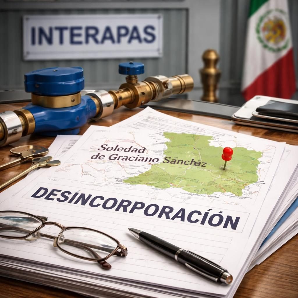 Diputado anuncia avances en desincorporación de Soledad de Graciano Sánchez del INTERAPAS para marzo