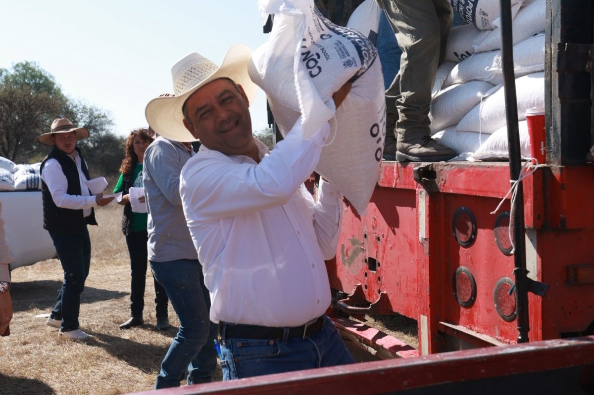 Gobierno estatal dispersa 340 toneladas de maíz para consumo humano en apoyo a productores de temporal afectados por eventos climáticos