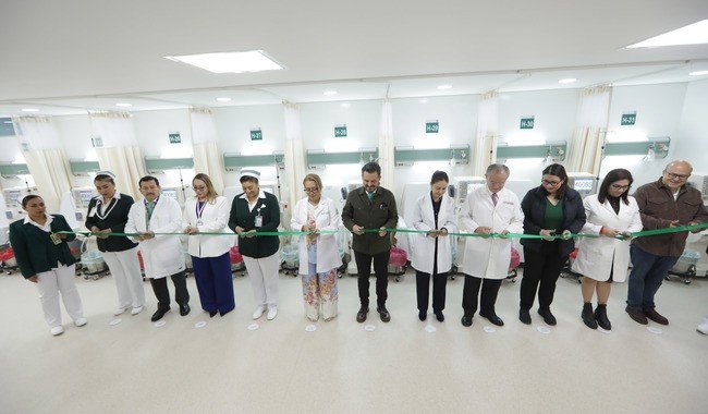 IMSS inaugura Servicio Médico Integral de Hemodiálisis Interna en Tlatelolco con inversión de 19.9 mdp
