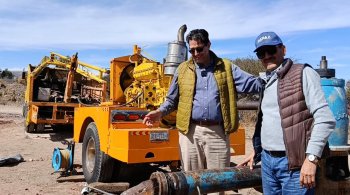 Con inversión de 3 mdp, JIAPAZ perfora pozo para abastecer a dos comunidades de Zacatecas