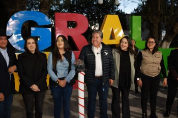 Gobernador David Monreal inaugura mejoramiento de imagen urbana en General Enrique Estrada