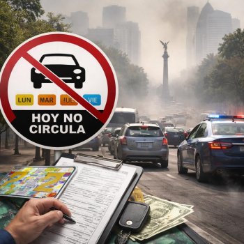 Multas por Hoy No Circula en contingencia: cuánto cuesta y dónde aplica