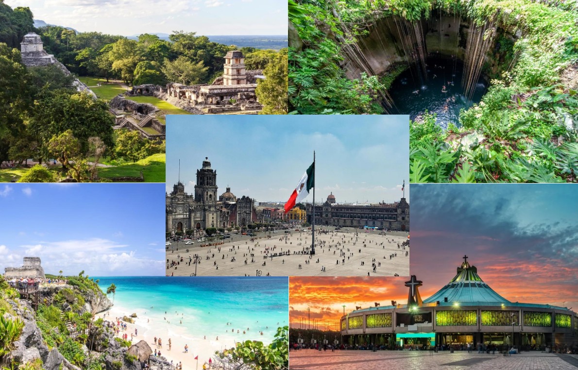 Los 12 lugares m&aacute;s emblem&aacute;ticos de M&eacute;xico: de zonas arqueol&oacute;gicas a maravillas naturales
