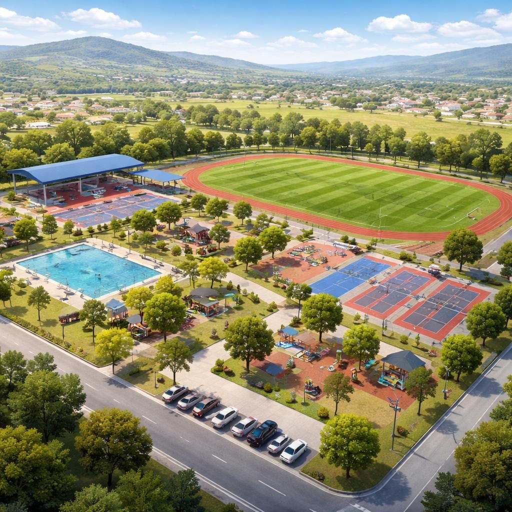 Gobernador anuncia unidad deportiva y parque recreativo en San Ciro de Acosta