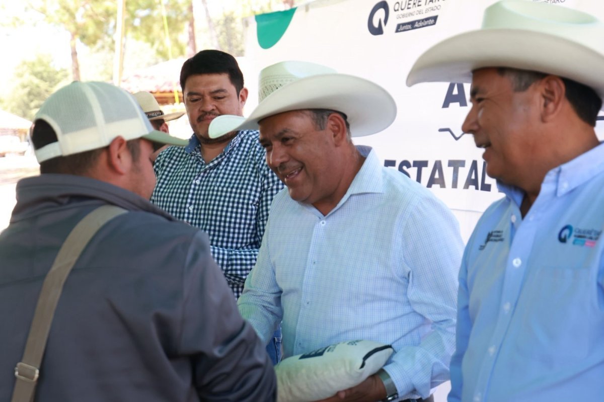 Gobierno estatal entrega 14 toneladas de maíz a productores afectados por fenómenos climáticos en San Joaquín