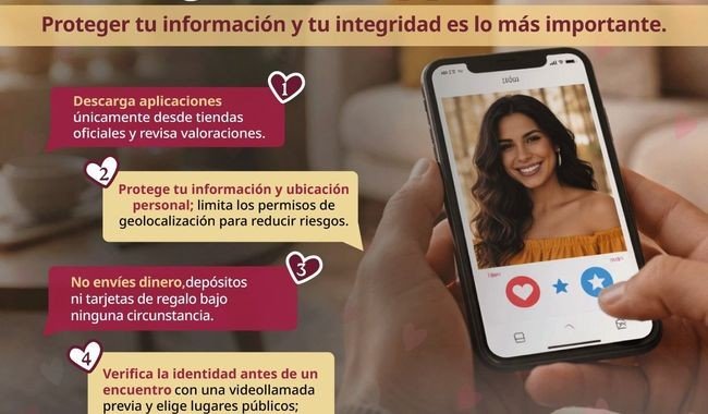SSPC emite recomendaciones para prevenir delitos en aplicaciones de citas