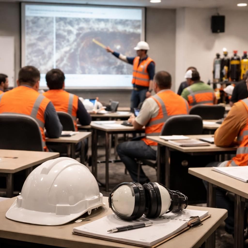 STPS, OIT y CAMIMEX capacitan a inspectores federales en el sector minero