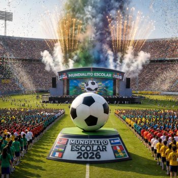 Gobernador y titular de Conade inauguran Mundialito Escolar 2026 en San Luis Potosí con más de 90 mil participantes