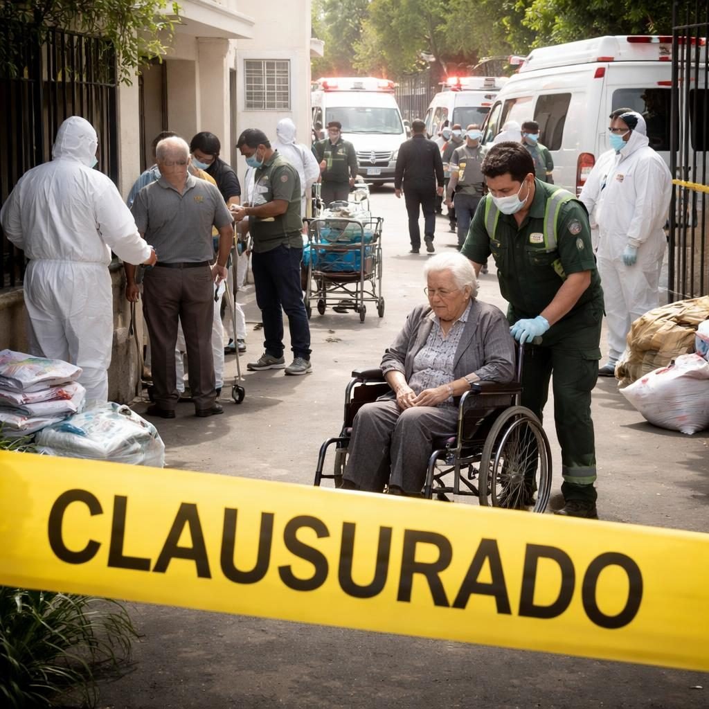 Estado rescata a 22 adultos mayores de asilo clausurado por graves irregularidades sanitarias