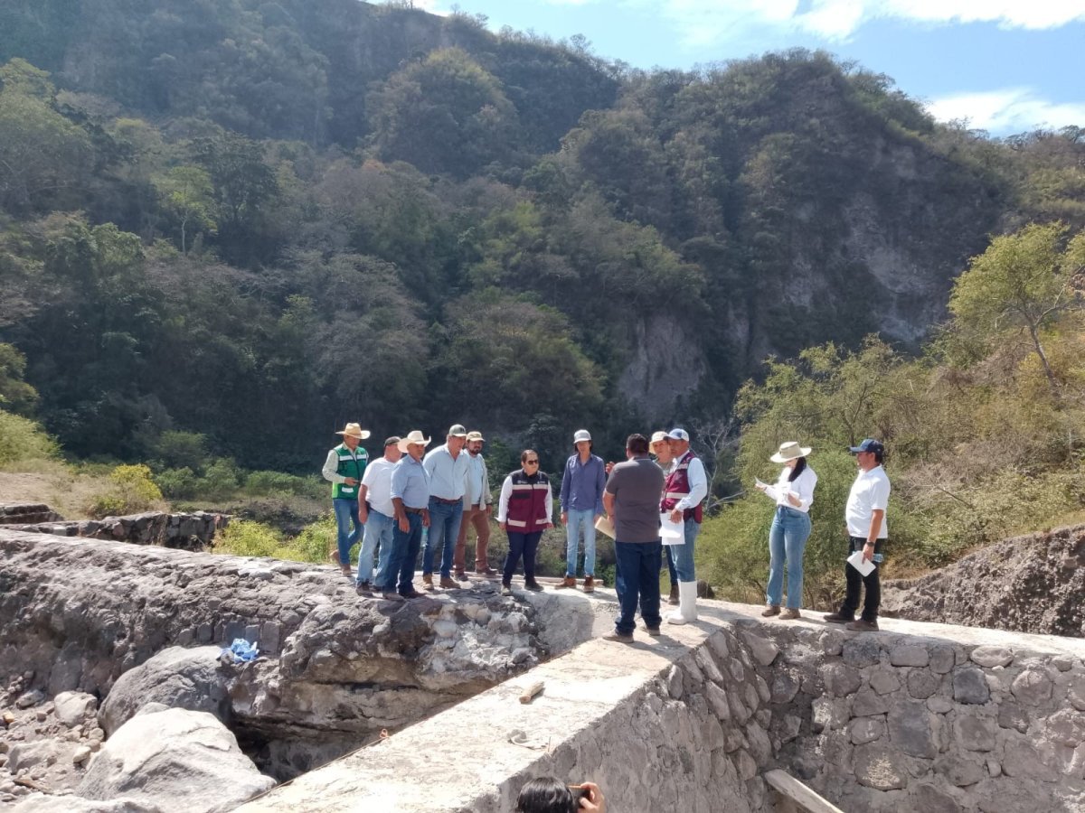 Gobierno de Colima y Conagua rehabilitan infraestructura hidroagrícola en Comala