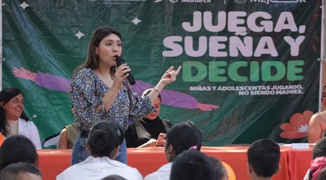 Michoacán reduce embarazo adolescente en 29% con estrategias de prevención y acceso a derechos