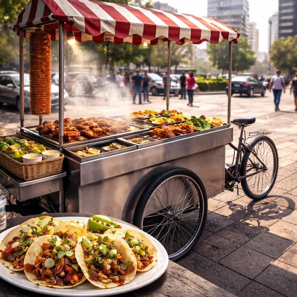 Tacos en bici, la mejor opción para el “Viernes Garnachero” y el paraíso de los godinez