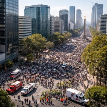 Primer simulacro de sismo 2026 moviliza a miles en CDMX y Edomex con hipótesis de magnitud 7.2