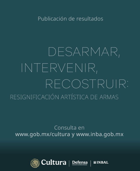Seleccionan a cinco artistas para crear esculturas con armas desmanteladas en iniciativa de paz
