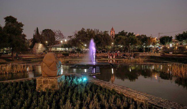 INAH e Iztapalapa reabren Centro Comunitario Culhuacán con rehabilitación de humedal y anuncian obras en exconvento