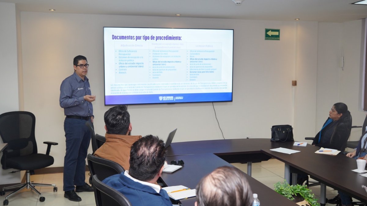 SFP capacita a servidores públicos en el uso del Sistema y Portal de Contrataciones