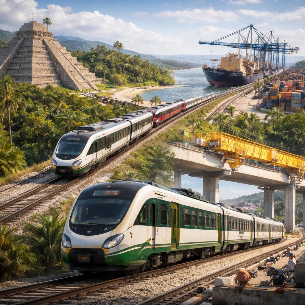 Sheinbaum destaca avance de proyectos ferroviarios en conferencia mañanera