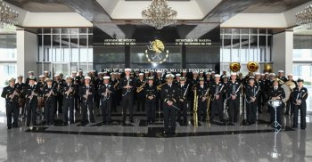 Banda Sinfónica y Coro de la Marina ofrecen tres conciertos gratuitos en Querétaro