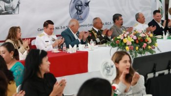 Gobernador de BCS reconoce al Ejército Mexicano como aliado en seguridad y emergencias