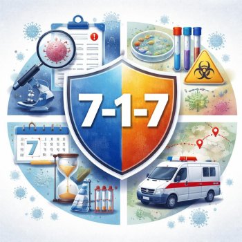 La métrica 7-1-7: el estándar clave para detectar y contener brotes infecciosos a tiempo