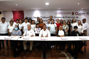 Niñez y adolescencia de Quintana Roo exigen acceso gratuito al deporte como derecho en sesión del SIPINNA
