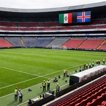 Oficial Mayor supervisa obras finales en Estadio Corregidora previo a partido México vs Islandia