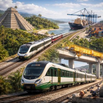 Sheinbaum destaca avance de proyectos ferroviarios en conferencia mañanera