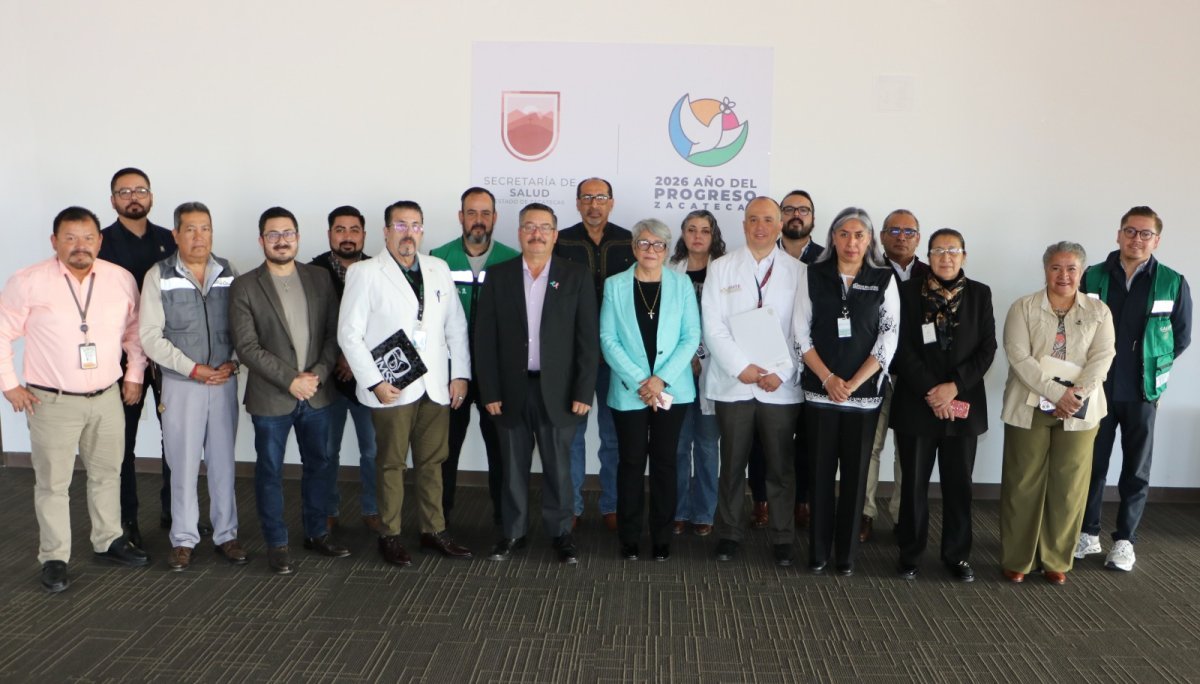 Zacatecas reactiva Comando Estatal Interinstitucional del Sector Salud para mejorar servicios médicos