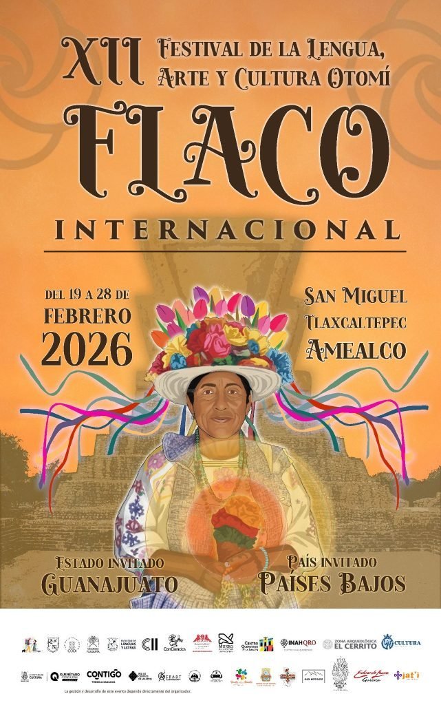 Guanajuato participa como Estado invitado en FLACO Internacional 2026, festival de cultura otomí
