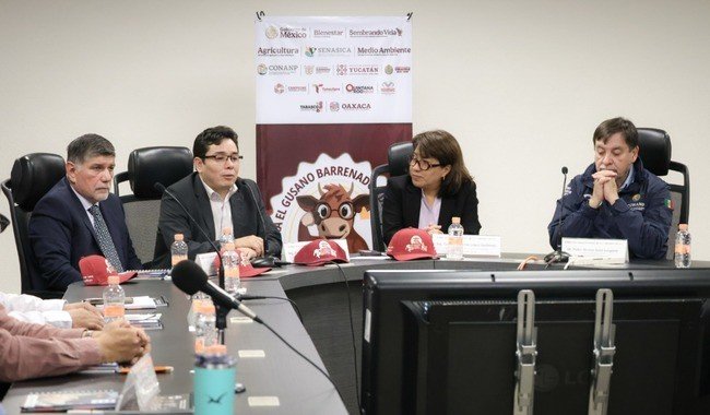 Instalan Comisi&oacute;n Nacional para combatir al Gusano Barrenador del Ganado