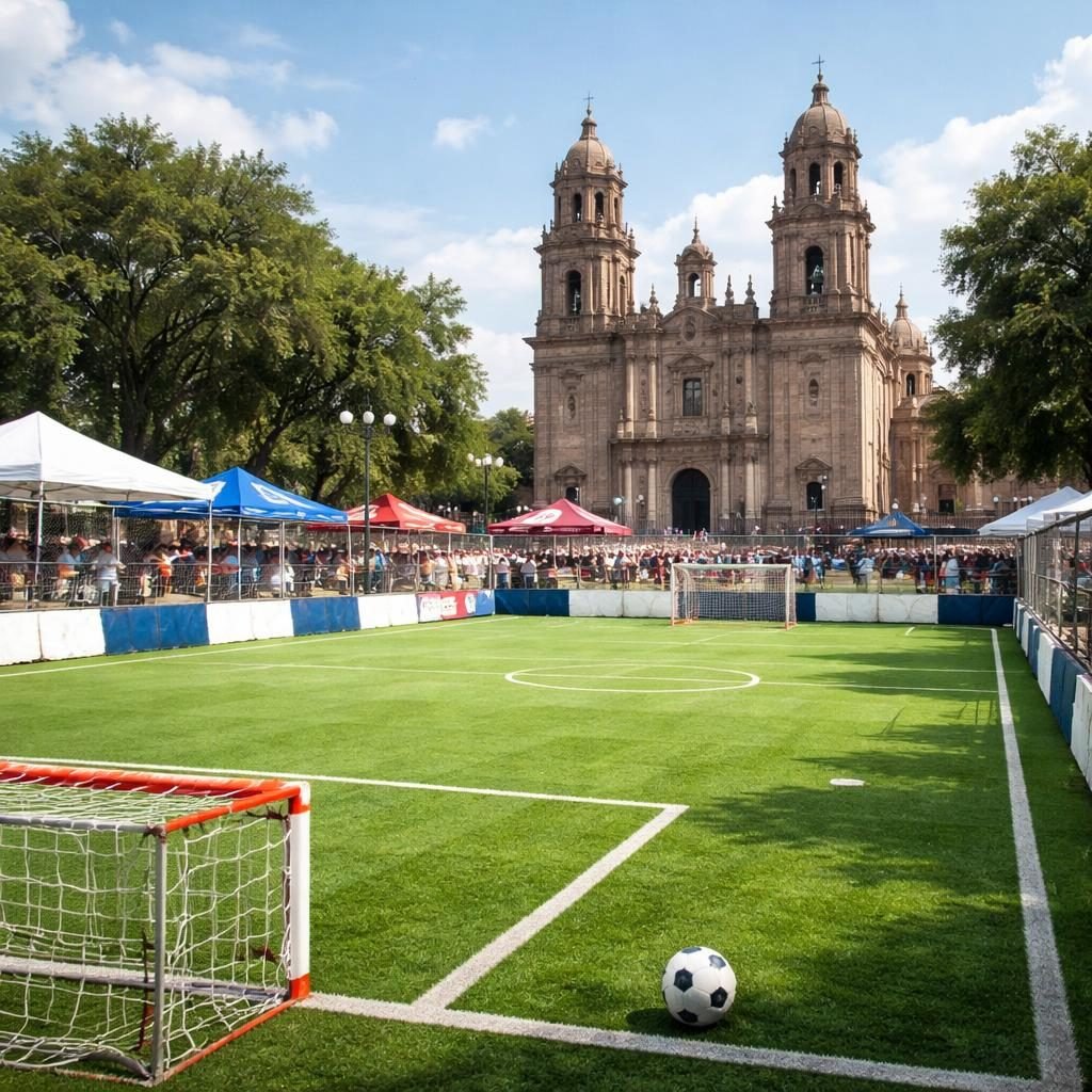 San Luis Potosí alberga por segundo año la fase nacional del torneo 'De la Calle a la Cancha'