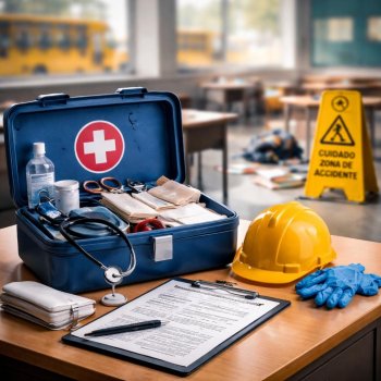 Atienden 664 accidentes escolares en San Luis Potosí durante 2025 con programa Apoyo Seguro al Estudiante