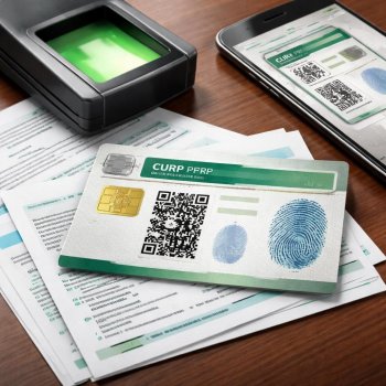 La CURP biométrica es obligatoria como identificación oficial, según la ley y el DOF