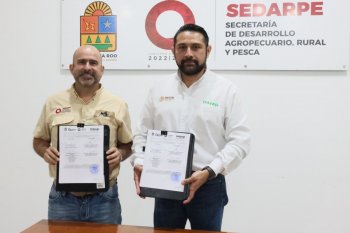 SEDARPE e INIFAP firman convenio para impulsar investigaci&oacute;n cient&iacute;fica en el campo quintanarroense