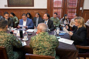 Gobernadora Maru Campos encabeza Mesa de Seguridad para blindar a Chihuahua