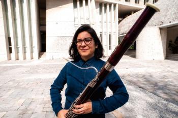 La ESM celebrará el Día del Fagot con clases maestras, taller de cañas y concierto de Yolotzin Cruz Cedillo
