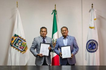 Policía Auxiliar de Puebla y CECSNSP firman convenio para aplicar controles de confianza a más de 800 elementos